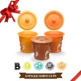3 Pack of Smart Cups Bonus Filtersrefillable for Keurig 20 and 10 and Other Single Cup Brewer  Reusable Plastic Pods Quality K-cups for Keurig and Single Serve Coffee Brewers Budget Friendly Solutions for Tea Hot Chocolate and More