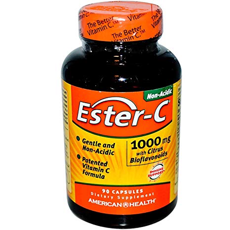 American Health Ester-C with Citrus Bioflavonoids, 1000 mg, 90 Tablets