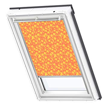 VELUX Original Blackout Blind for Skylight Roof Window MK06, Vegetal Pattern