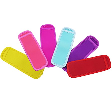 ​​​​Ice Pop Sleeves​ - Popsicle Holders - 6 Pack (Sherbert)