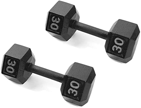 CAP Barbell Cast Iron Hex Dumbbell