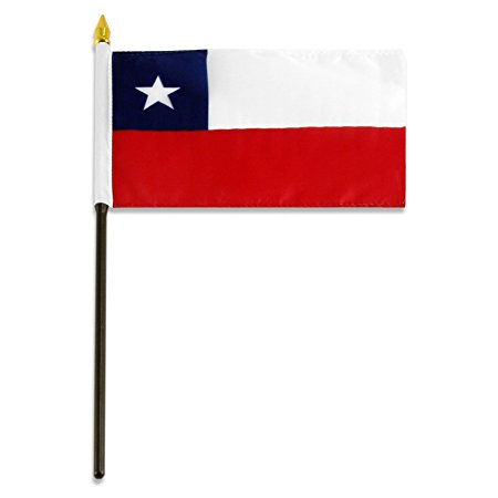US Flag Store Chile Flag, 4 by 6-Inch