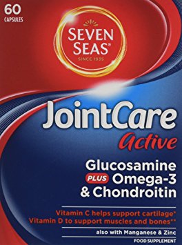 Seven Seas JointCare Active with Glucosamine plus Omega-3 & Chondroitin, 60 Capsules