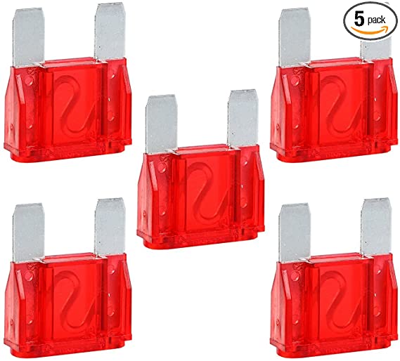 5 Pcs 50 Amp Large Blade Style Maxi Fuse for Car RV Boat Auto (12V only)