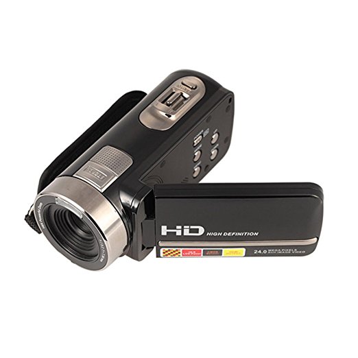 Digital Camera,KINGEAR D009 2.7" 24MP HD LCD Screen Digital Video Camcorder Night Vision Camera
