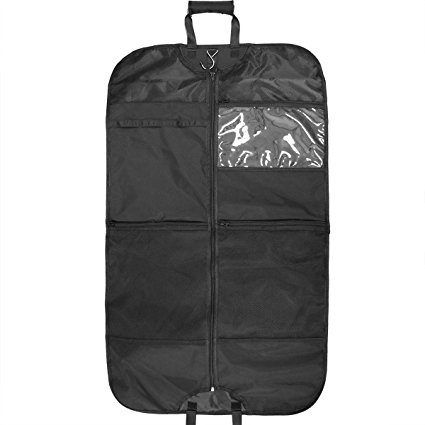40 Inch Garment Bag for Travel, Carry On Bag