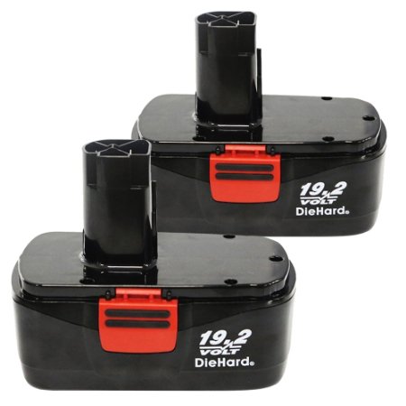Enegitech 2 Pack Battery For Craftsman C3 19.2V XCP 3.0Ah High Capacity 11375 11045 Cordless Power Tools