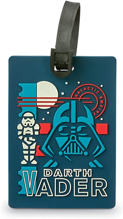 American Tourister Star Wars Luggage Tag, Darth Vader, One Size