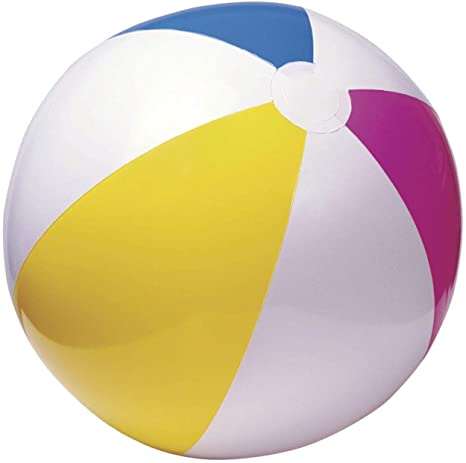 Intex 12 Pack Economy 24" Beach Ball (Pack of 12)