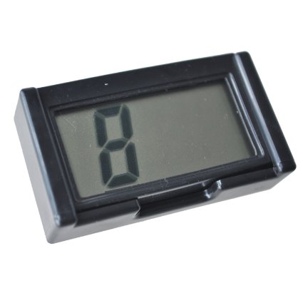 SODIALR Digital LCD Car Dashboard Desk Date Time Calendar Clock