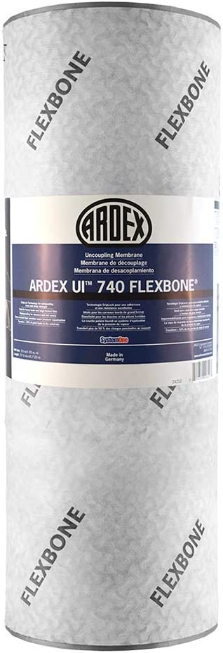 ARDEX FLEXBONE Uncoupling Waterproofing Polyethylene Membrane 54 Sq Ft Roll UI 740