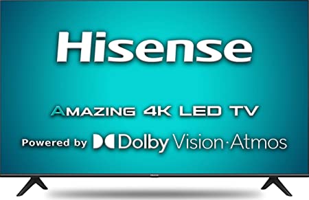 Hisense 145 cm (58 inches) 4K Ultra HD Smart Certified Android LED TV 58A71F (Black) (2020 Model) | with Dolby Vision and Atmos