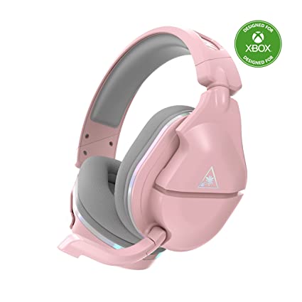 Turtle Beach Stealth 600 Gen 2 MAX Wireless Multiplatform Amplified Gaming Headset for Xbox Series X|S, Xbox One, PS5, PS4, Nintendo Switch, PC, and Mac with 48  Hour Battery – Pink