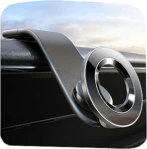 LISEN for MagSafe Car Mount Dashboard, Magnetic Phone Holder for Car, Compatible with iPhone 15, 14, 13, 12 Pro Plus Max Mini, Bendable Magnet Car Phone Holder Mount for Dashboard, Windshield