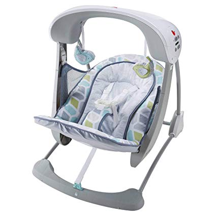 Fisher-Price Deluxe Take Along Swing and Seat (White)