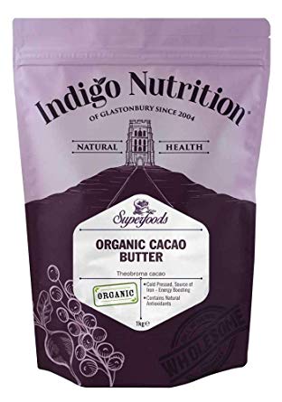 Indigo Herbs Organic Cacao Butter 1kg