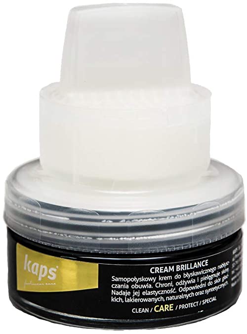 Self Shine Shoe Cream With Sponge Applicator, Kaps Brillance, 10 Colours