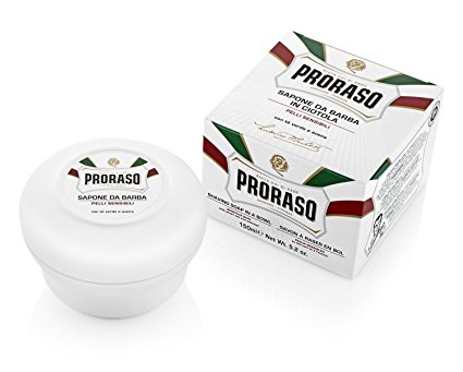 Proraso Shaving Soap in a Bowl, White