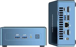 GEEKOM IT13 Mini PC, 32GB RAM 1TB SSD Computer, 13th Gen Intel Core i7-13620H (up to 4.90 GHz) Mini Desktop Computers, Support Four-Screen Display(4K 8K)/WiFi 6E/BT5.2/2.5GbE LAN/Windows 11 Pro/USB4.0