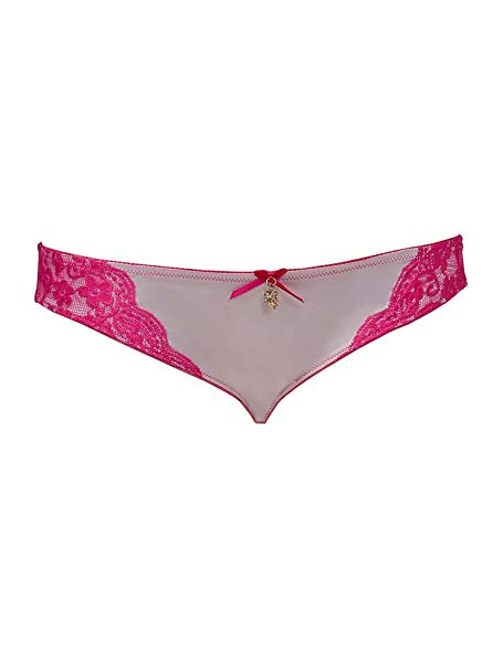Plus Size Lingerie Pretty Panty with Lace Side Detail