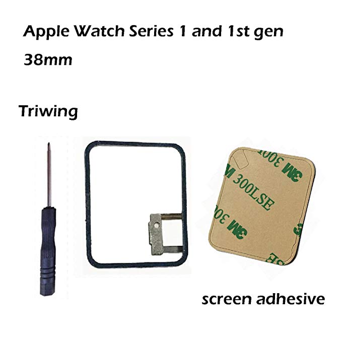 Ogodeal Force Touch Sensor Gasket Flex Cable With Adhesive Pre-installed For Apple Watch (1st Generation) And Series 1 38mm Repair