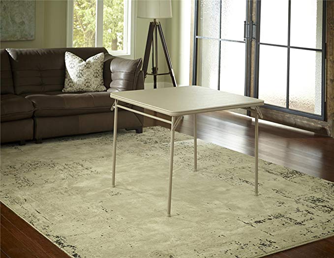 Cosco 34" Vinyl Top Folding Table