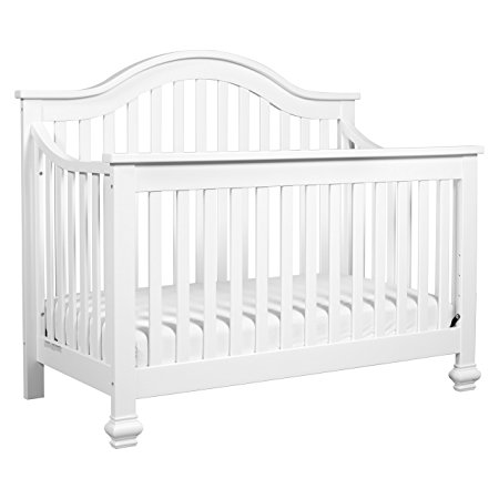 DaVinci Clover 4-in-1 Convertible Crib, White