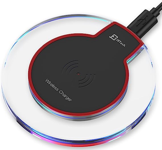 JETech Universal Wireless Charger Qi Charging Pad