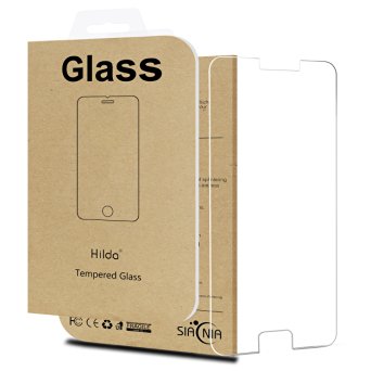Galaxy S6 Screen Protector,By Hilda,Tempered Glass,for Samsung Galaxy S6,9H Hardness,2.5D Curved Edge,Anti-Scratch,Bubble Free,Reduce Fingerprint&Oil Stain Coating,Case Friendly-Siania Retail Package