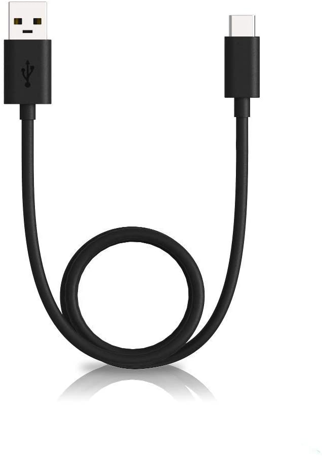 Motorola Original- Motorola Essentials [single] black, 1m (3.3ft) USB-A to USB-C data/charging cable. New in Motorola retail pack with Authentication label