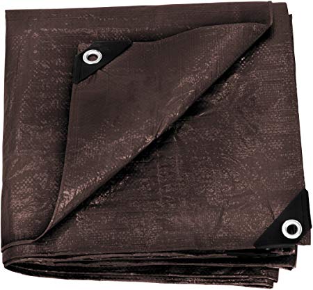 Stansport Reinforced Brown Rip-Stop Tarp