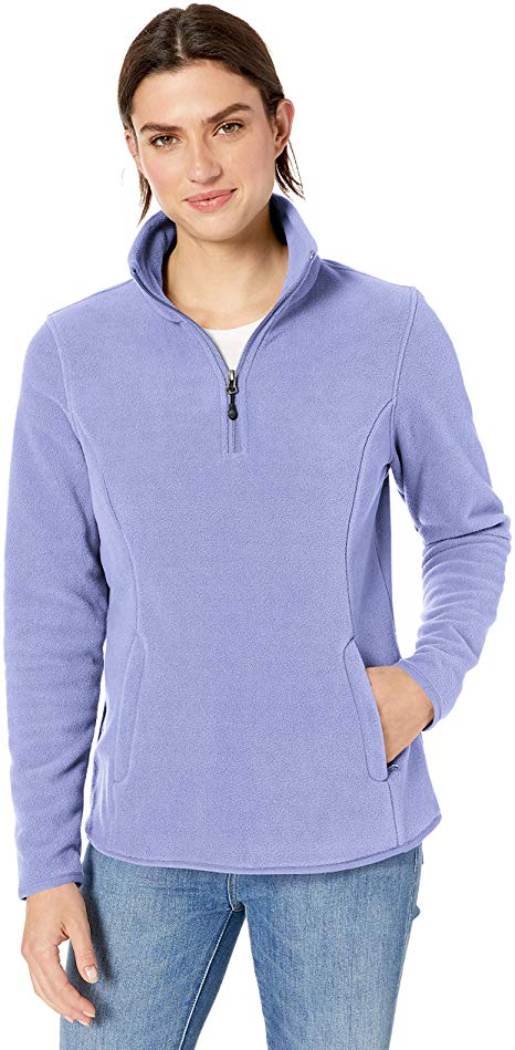 Amazon Essentials Women's Quarter-Zip Polar Fleece Pullover Jacket