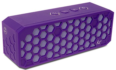 KitSound Hive2 Bluetooth Wireless Stereo Speaker for Smartphones - Purple