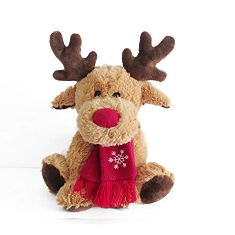 Moose Stuffed Animal Christmas Moose Deer Stuffed Animal Toys Reindeer Decorations by Magical Imaginary