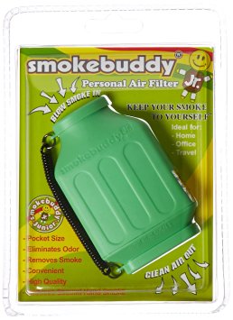 Green smokebuddy Jr Personal Air Filter