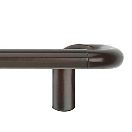 Umbra Twilight Room-Darkening Curtain Rod for Window, 88 to 144-Inch, Auburn Bronze