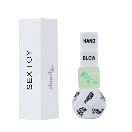 Shmily Love Dice Sex Dice Erotic Dice Love Game Sex Game Erotic Game Adult Game Love Toy Sex Toy Erotic Toy Sweetheart Couple Gift Fun Bachelor Party