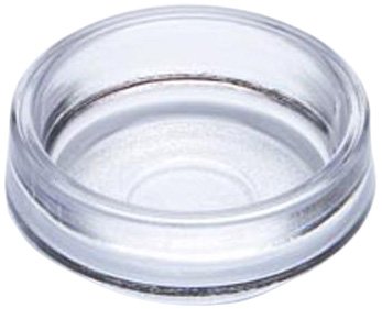 Bulk Hardware BH00018 Castor Cups, Outer Dimension 68 mm (2.5/8 inch) - Large, Clear, Pack of 8