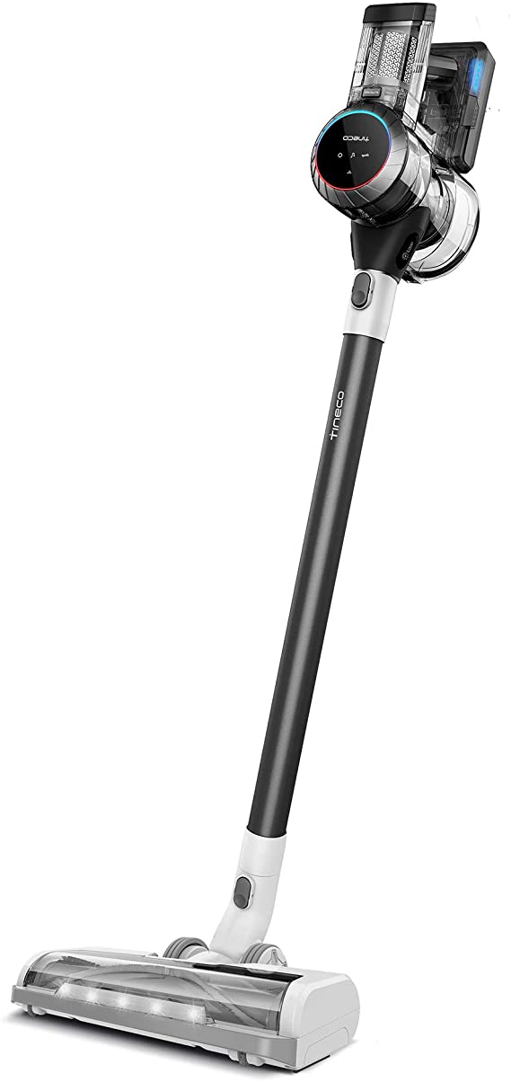 Tineco Smart Cordless Vacuum Cleaner, Pure ONE S11 Spartan, 130W Powerful Suction Stick Vacuum, Lightweight and Handheld Deep Clean Hard Floor Carpet Pet Hair Car