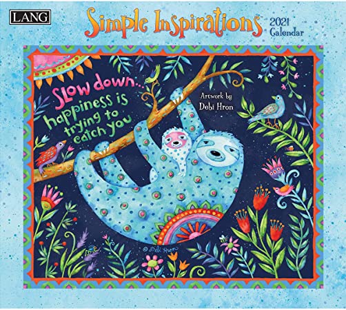 LANG Simple Inspirations 2021 Wall Calendar (21991001878)