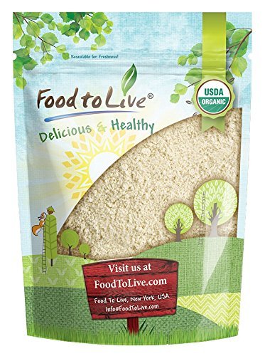 Food to Live Organic Millet Flour (Non-GMO, Stone Ground, Unbleached, Unbromated, Raw, Vegan, Bulk, Product of the USA) — 2 Pounds