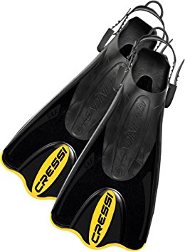 Cressi Palau Light Weight Travel Snorkeling Swim Fins (Made in Italy)