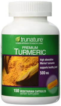trunature Premium Turmeric 500 mg., 150 Vegetarian Capsules