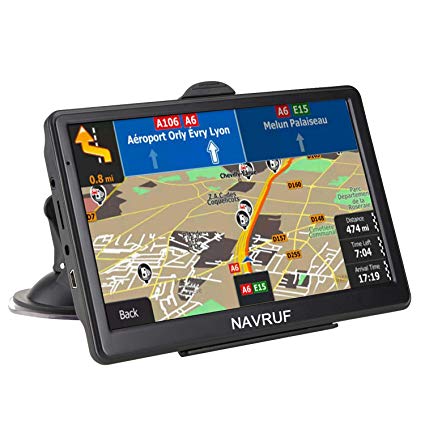 7 inch car GPS, car Navigation System Life map Update, Built-in 8GB HD Touch Screen, Real Voice Playback, Driving Alarm