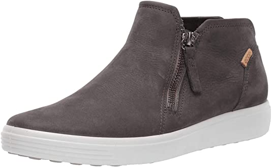 Ecco Women's Soft 7 Low Cut Zip Fashion Sneaker