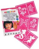 Snazaroo Face Paint Stencils - Girls Fantasy Set of 6