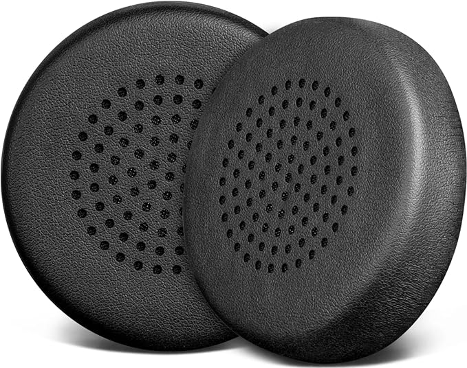 SOULWIT Earpads Replacement for Skullcandy Uproar Wired/Wireless Bluetooth On-Ear Headphones, Ear Pads Cushions with Softer Leather, Noise Isolation Foam - Black