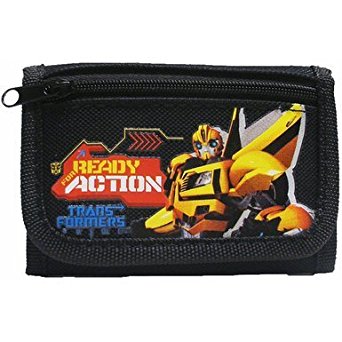 Transformers Black Tri-Fold Wallet