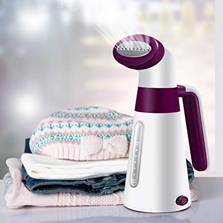 TOPELEK Clothes Steamer  Handheld Garment Steamer for Clothes, Curtains, Carpets Lightweight &Portable Garment Steamer for  Travel and Home,  Fabric Steamer with Double Safety Protection 100ML Capacity