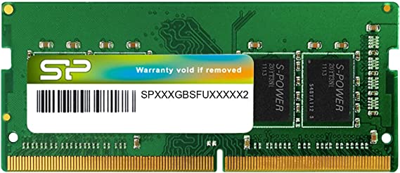 Silicon Power DDR4 32GB 2666 MHz CL19 260-pin Laptop RAM Computer Memory SU032GBSFU266F02AD